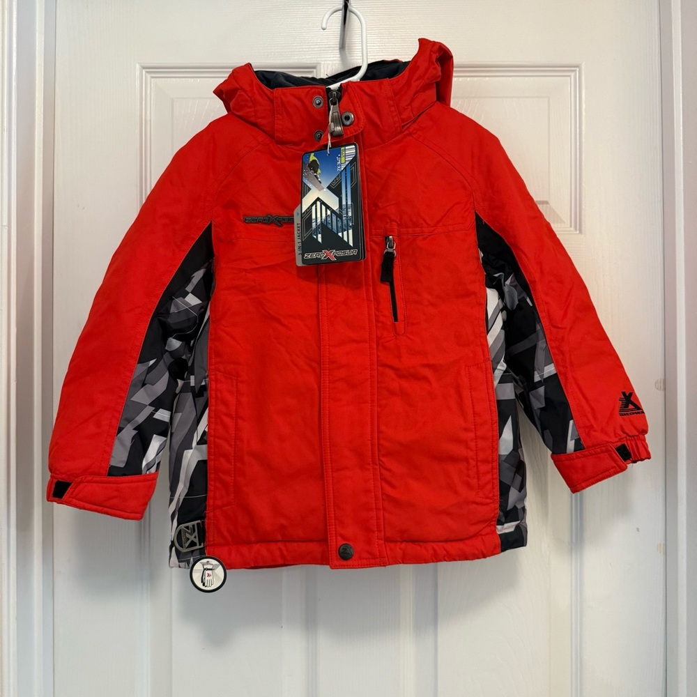 NWT ZeroXposur Little Boys Ranger 3-in-1 System Snowboarding Jacket